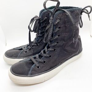 Converse All Star Chuck Taylor Slouchy Black Sneakers Trainers W 7 M 5